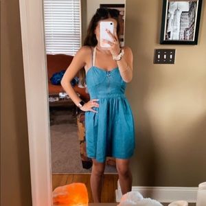 jean dress🌱💓🦋🌻